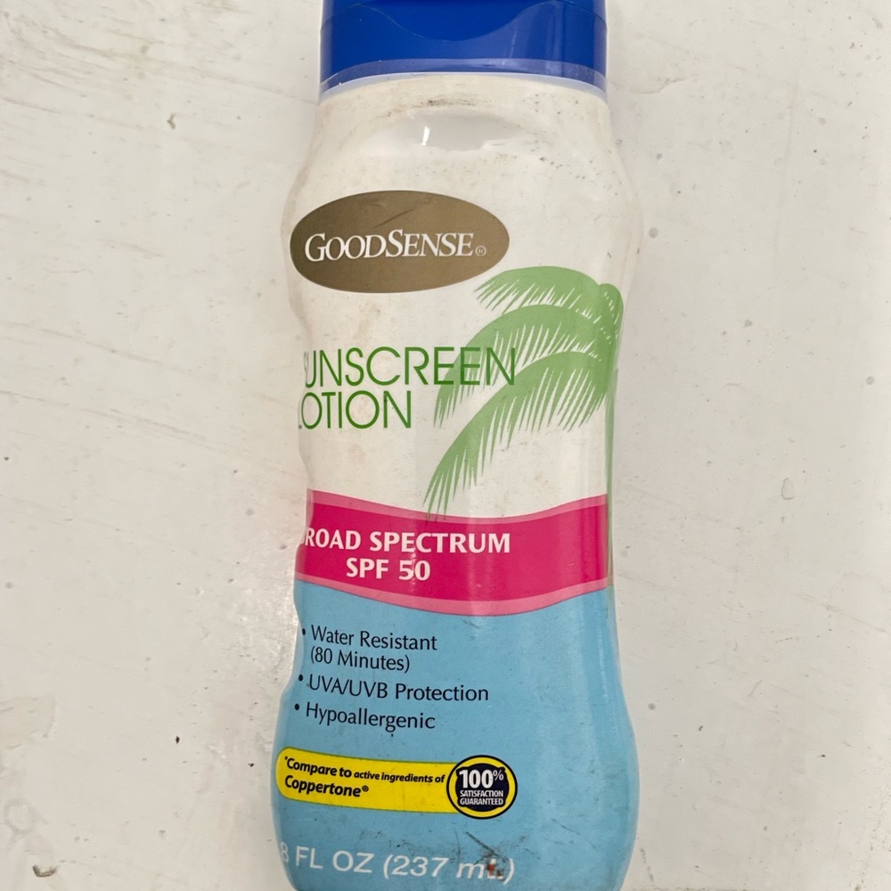 Good Sense SPF 50 Sunscreen Lotion- 8 oz -